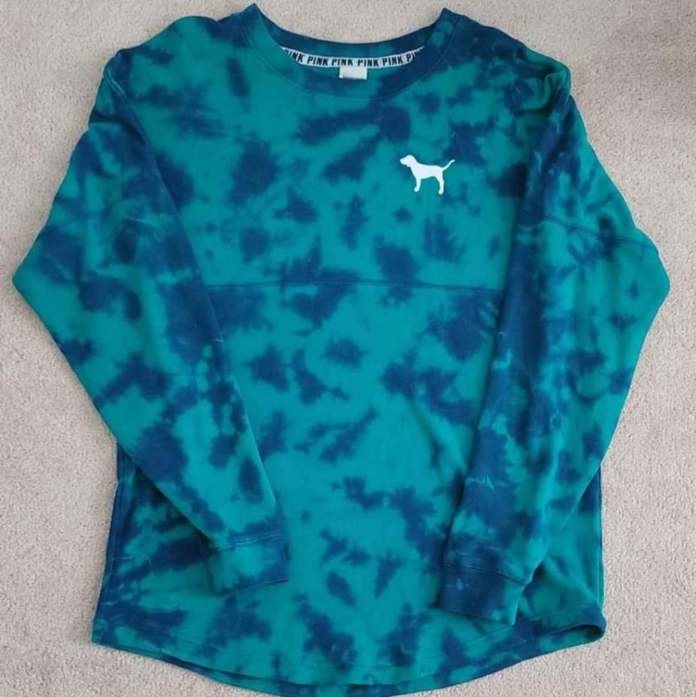 Victoria's Secret PINK Tie Dye Shirt